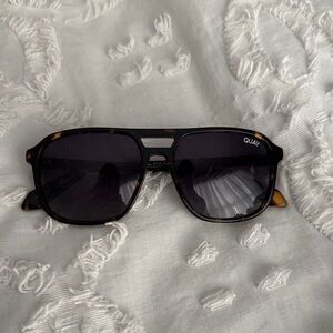 Quay Australia Tortoise Aviator Sunglasses